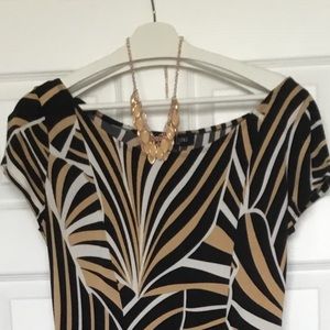 Perceptions Primal Print Dress